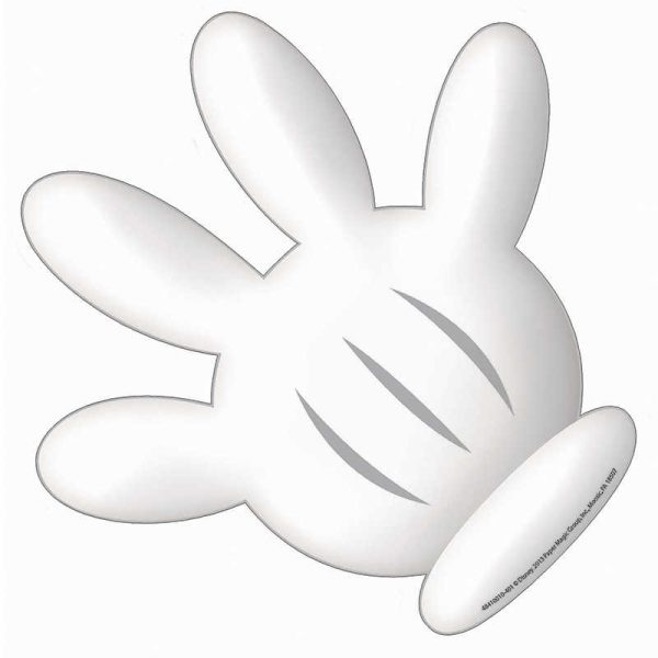 Eureka® Mickey Mouse Clubhouse® Hand Paper Cut Outs