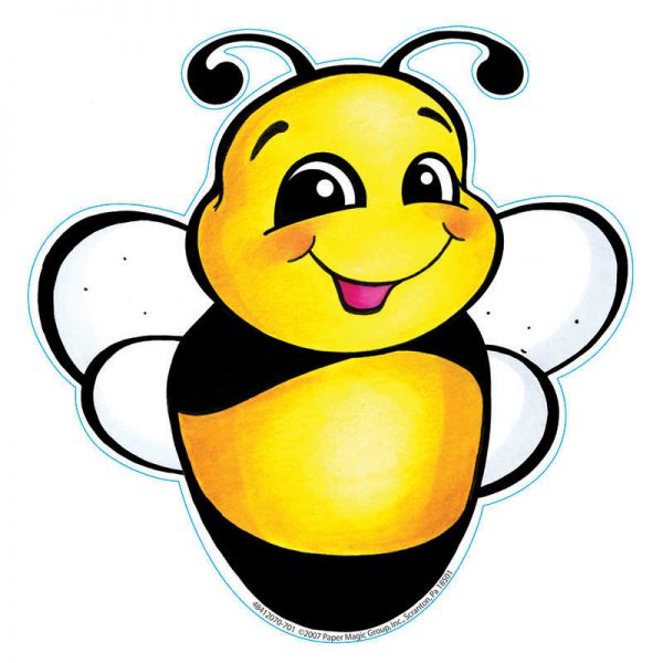 Eureka® Bee Paper Cut-Outs, 5", Pack of 36