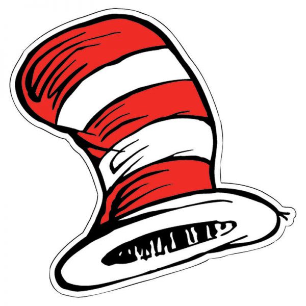 Eureka® The Cat in the Hat™ Hats Paper Cut-Outs, 36/pkg