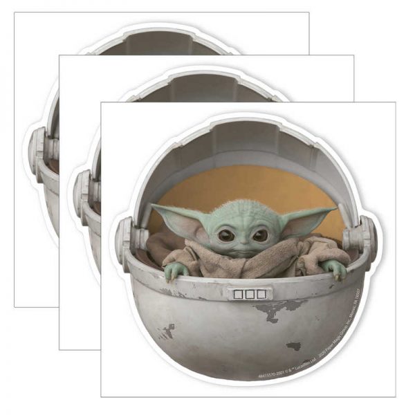Eureka® Star Wars™ The Mandalorian Paper Cut-Outs, 36 Per Pack, 3 Packs