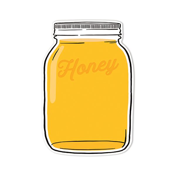 EUREKA The Hive Mason Jar Paper Cut-Outs, Pack of 36