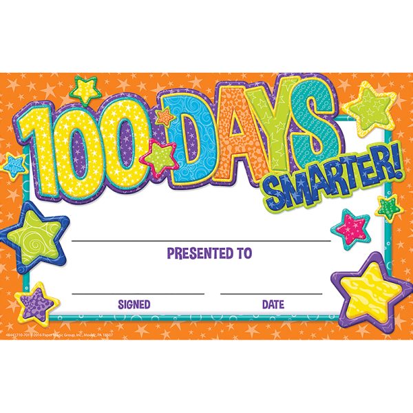 Eureka Color My World 100 Days Recognition Award