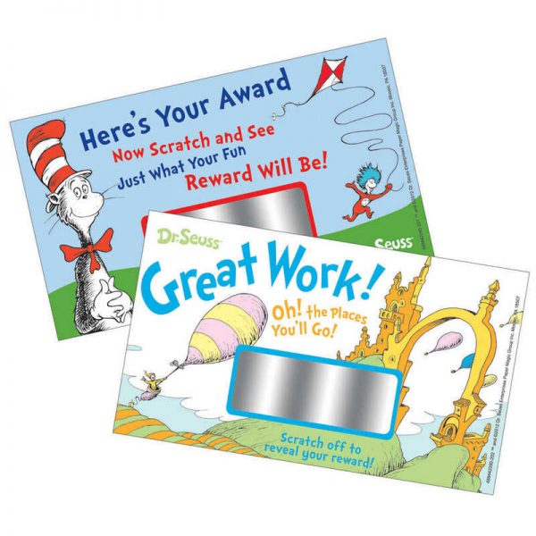 Eureka® Dr. Seuss™ Scratch Off Rewards