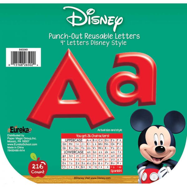 Eureka® Mickey Mouse Clubhouse® Mickey Red Deco Letters