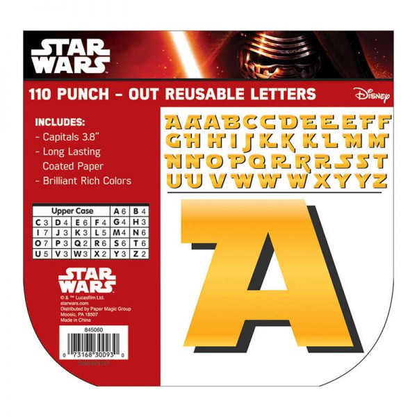 Eureka® Star Wars Deco Letters, Pack of 110