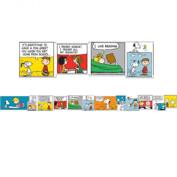 Eureka® Peanuts Comic Blocks Extra Wide Deco Trim