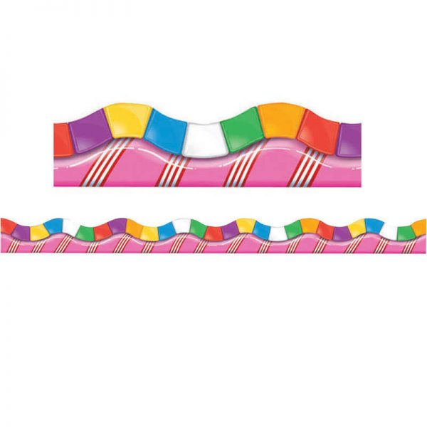 Eureka® Candy Land™ Dimensional Look Extra Wide Die Cut Deco Trim®