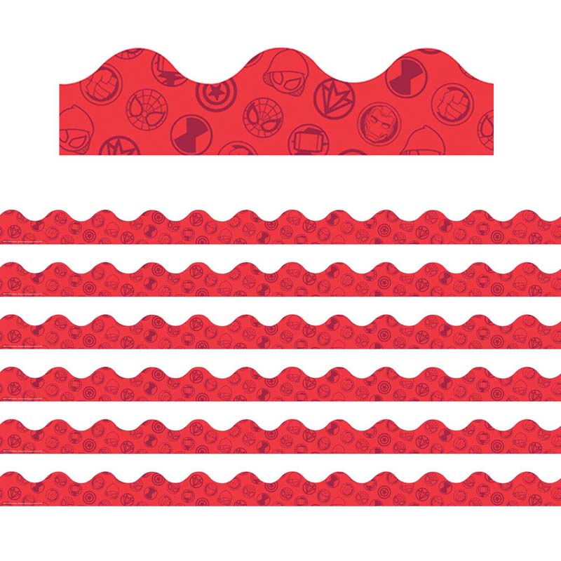 Eureka® Marvel™ Super Hero Adventure Deco Trim®, 37 Feet Per Pack, 6 Packs