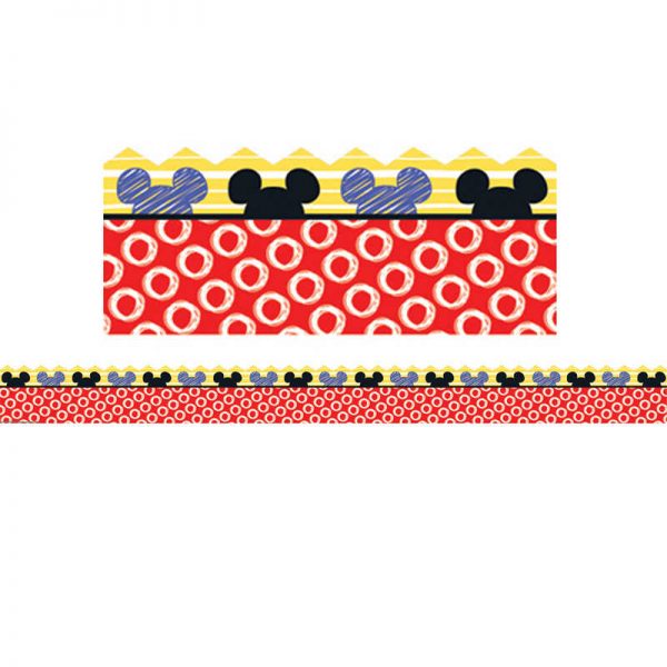 Eureka® Mickey® Color Pop! Peeking Head Extra Wide Deco Trim, 37 Feet