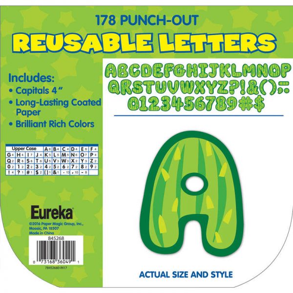 Eureka® A Sharp Bunch Cactus Letters Deco Letters