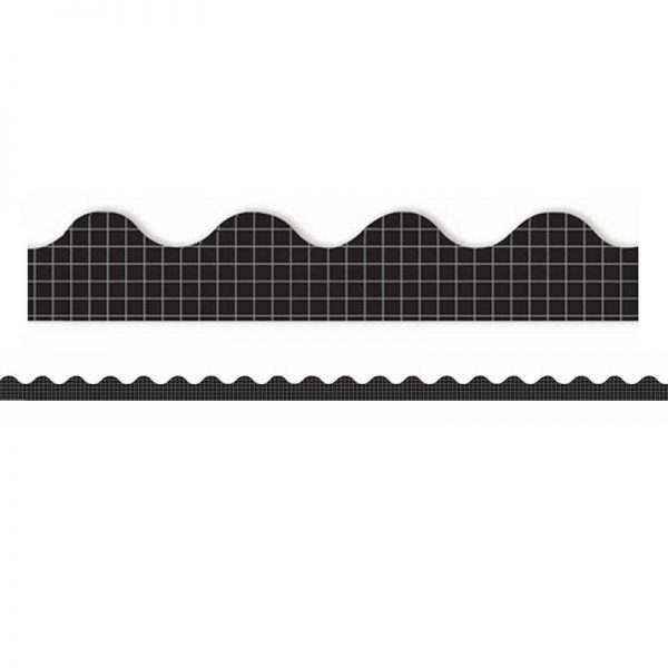 Eureka® Simply Sassy - Black Grid Deco Trim