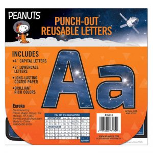 Eureka® Peanuts® NASA Deco Letters