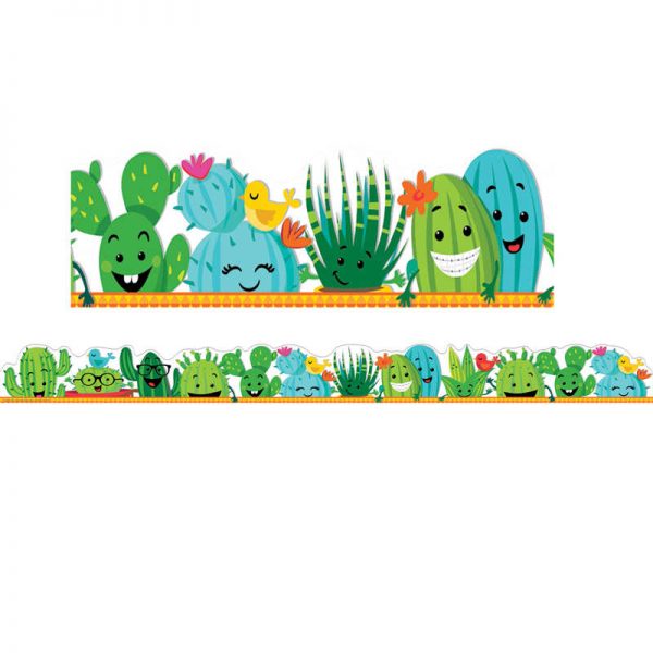 Eureka® A Sharp Bunch Line-Up Deco Trim® Extra Wide Die Cut