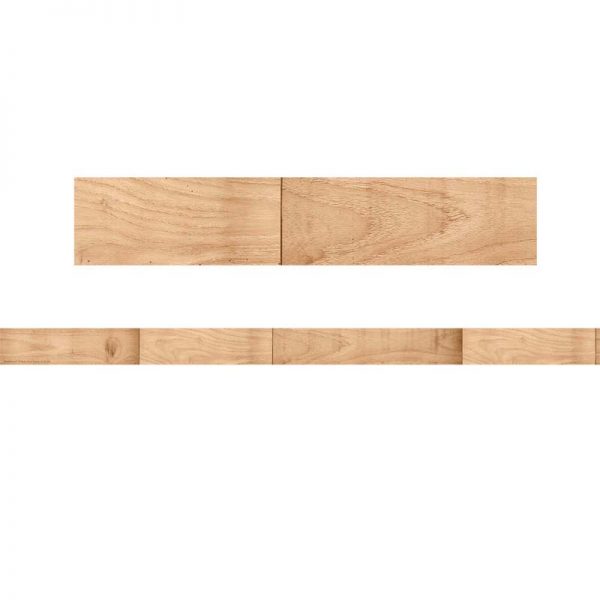 Eureka® A Close-Knit Class Wooden Floor Board Deco Trim, 37 Feet
