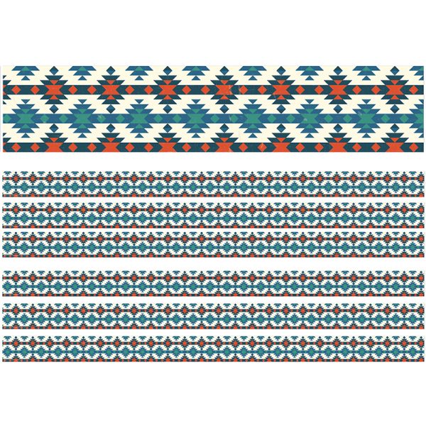 EUREKA Adventurer Mojave Deco Trim®, 37 Feet Per Pack, 6 Packs
