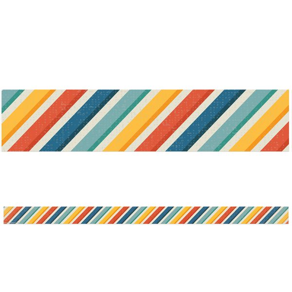EUREKA Adventurer Stripes Deco Trim®, 37 Feet