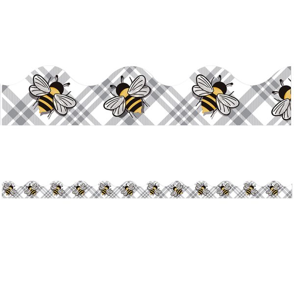 EUREKA The Hive Bees Deco Trim®, 37 Feet