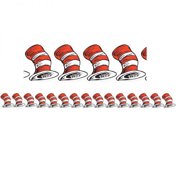 Eureka® The Cat's Hat Extra Wide Deco Trim®, 37 Feet