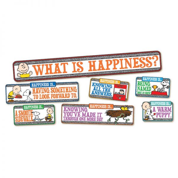 Eureka® Peanuts® Happiness Is… Mini Bulletin Board Set