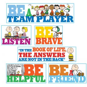 Eureka® Peanuts® Be The Best You Can Be Bulletin Board Set