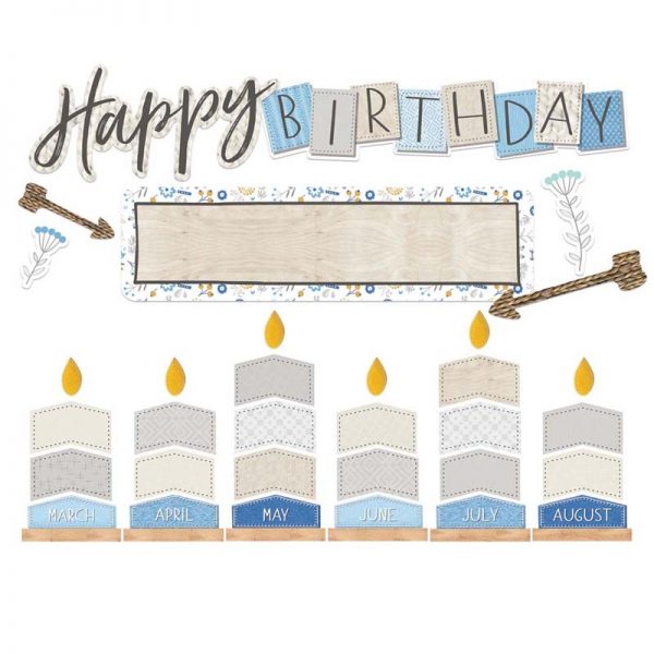 Eureka® A Close-Knit Class Birthday Mini Bulletin Board Set