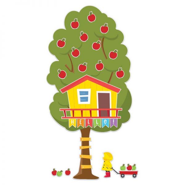 Eureka® A Teachable Town Large Seasonal Tree House Bulletin Board Set
