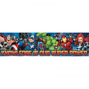 Eureka® Marvel™ Banners - Horizontal