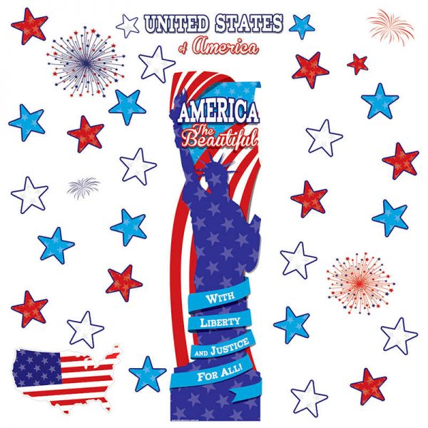 Eureka® Patriotic All-In-One Door Décor Kits