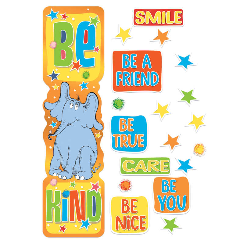 Eureka® Horton Hears a Who™ Kindness All-In-One Door Decor Kit, 34 Pieces Per Set, 2 Sets