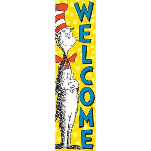 Eureka® Cat in the Hat™ Welcome Vertical Banner