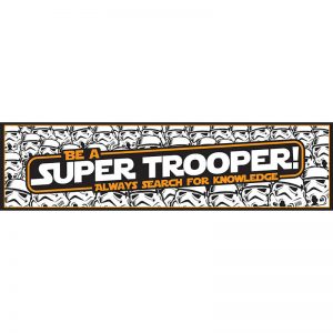 Eureka® Star Wars™ Super Troopers Horizontal Banner