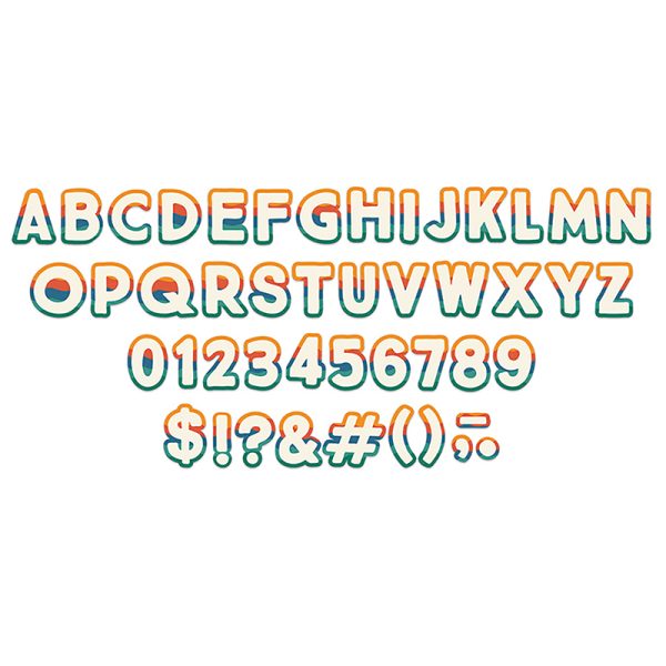 EUREKA Adventurer Deco Letters, 179 Characters