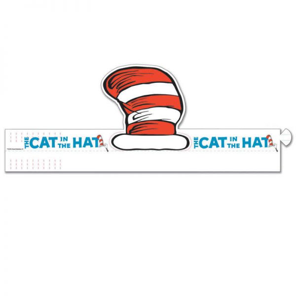 Eureka® Dr. Seuss™ Cat's Hat Wearable Cut Out Hats, 32 Per Pack