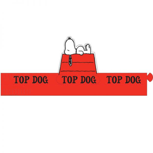 Eureka® Peanuts® Snoopy Top Dog Wearable Cut Out Hats, 32/pkg