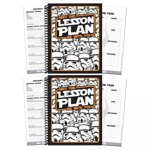 Eureka® Star Wars™ Super Troopers Lesson Plan Book, Pack of 2