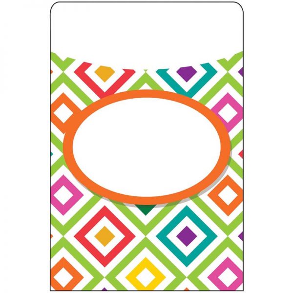 Eureka A Sharp Bunch Library Pockets, Pack of 35