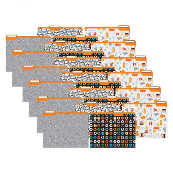 Eureka® Star Wars™ Super Troopers File Folders, 4 Per Pack, 6 Packs