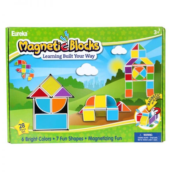 Eureka Magnetic Blocks, Set of 28