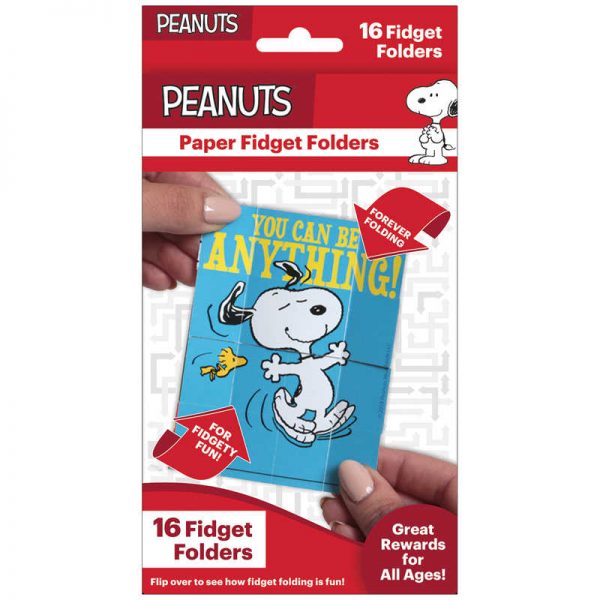 Eureka® Fidget Folders, Peanuts®