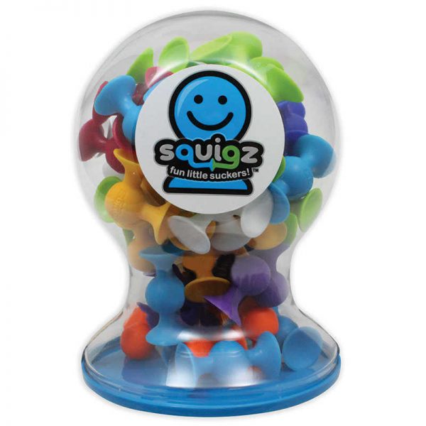 Fat Brain Toys® Squigz Deluxe Set, 50 Pieces