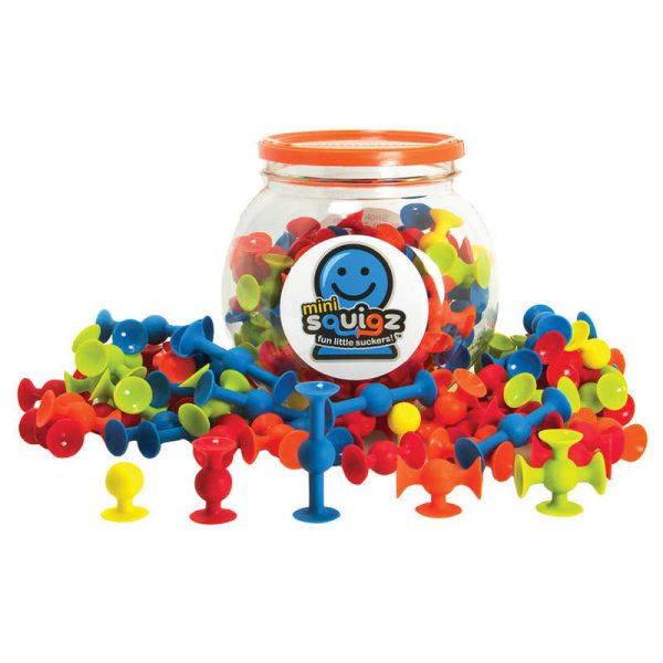 Fat Brain Toys® Mini Squigz™ Set, 75 pieces