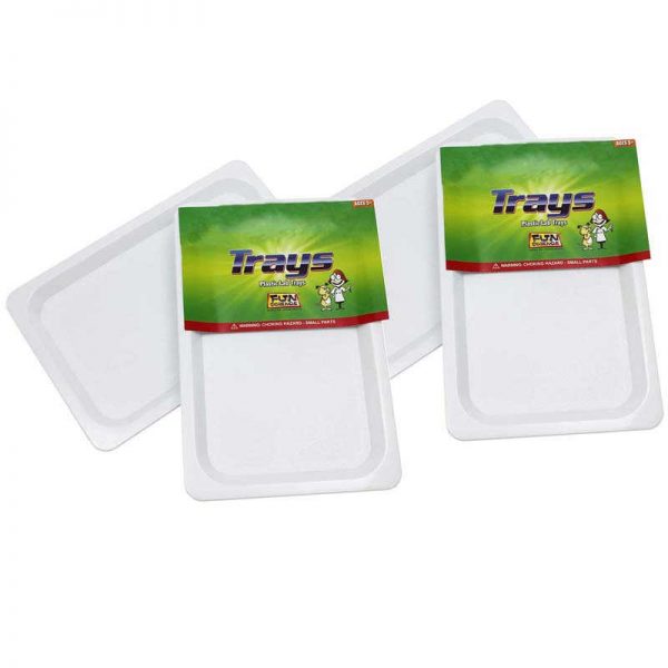Fun Science® Plastic Lab Trays, 4 Per Pack, 2 Packs
