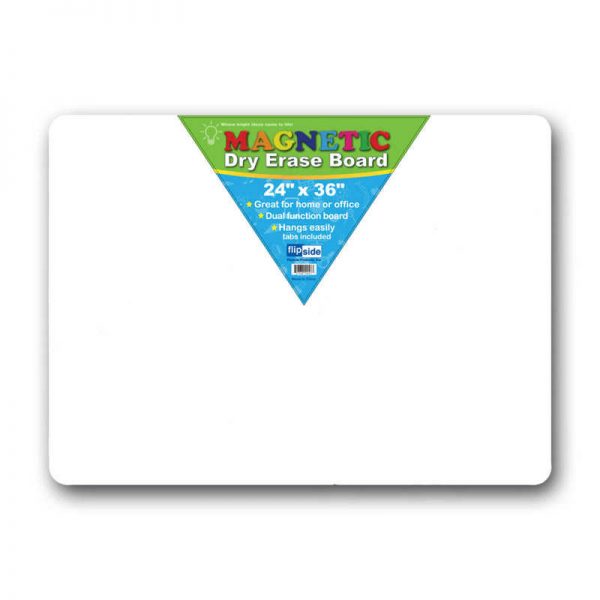 Flipside Magnetic Dry Erase Board, 24" x 36"