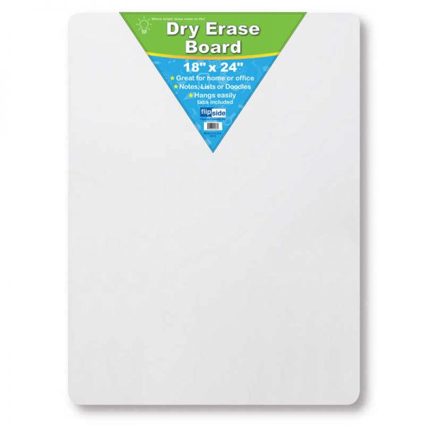 Flipside Dry Erase Board, 18" x 24"