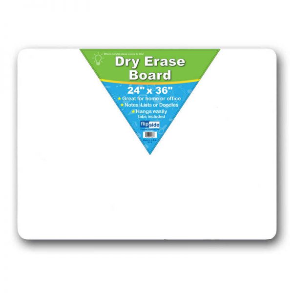 Flipside Dry Erase Board, 24" x 36"