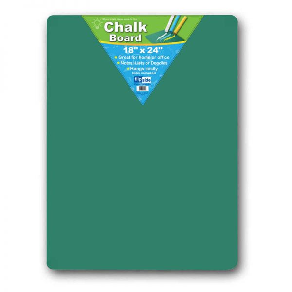 Flipside Chalk Board, Green, 18" x 24"