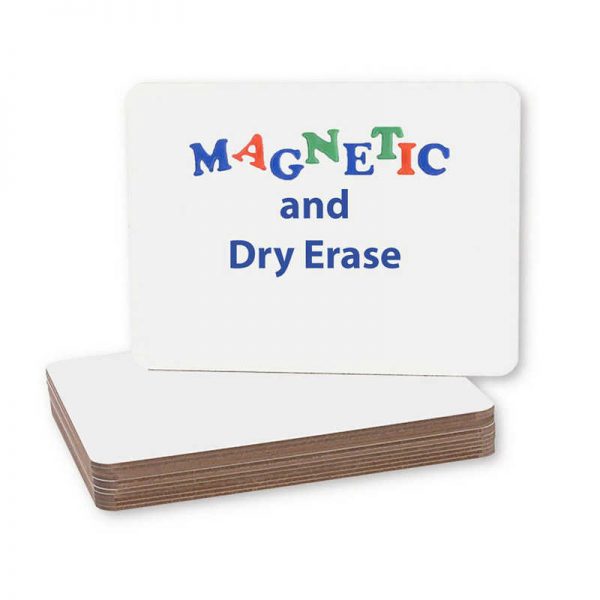 Flipside Magnetic Dry Erase Board, 9" x 12", Pack of 12