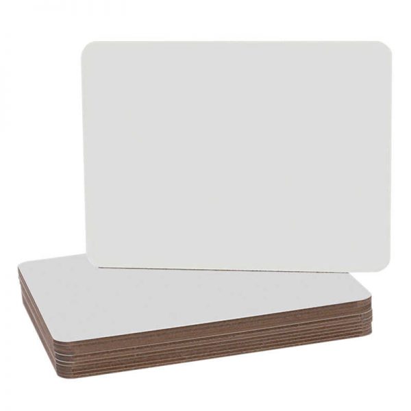 Flipside Dry Erase Board Bulk, 9.5" x 12", Pack of 12