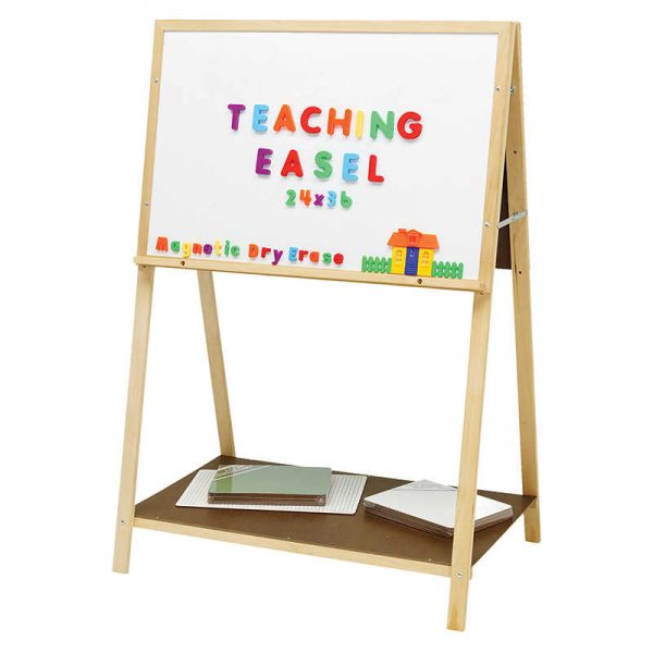 Crestline Magnetic Teaching Easel, 54" H x 36" W