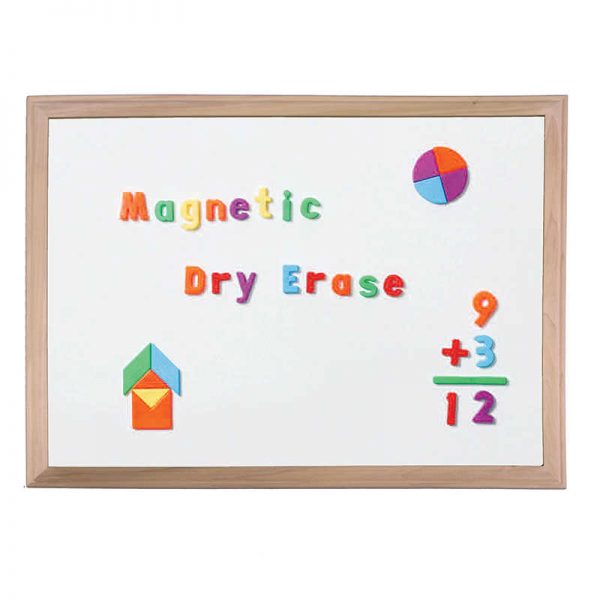 Crestline Wood Framed Magnetic Dry Erase Board, 18" x 24"